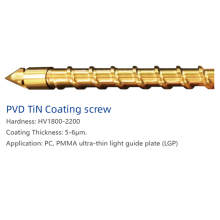 PVD TiN Coating Screw Thin Light Guide Plate